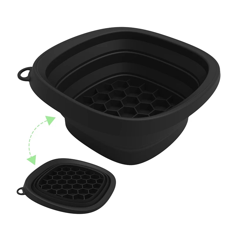 Silicone Face Ice Bath Bowl